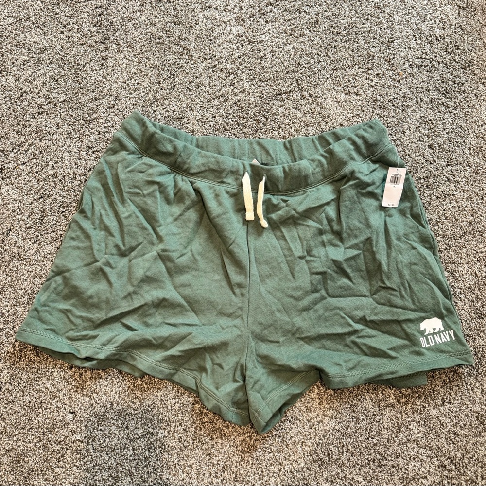 Old Navy Sage Green Casual Shorts